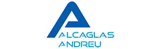 Logotipo Alcaglass Andreu